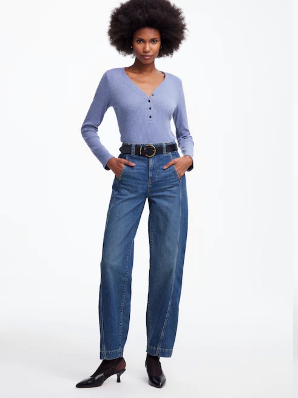 Madewell Tapered Denim Trouser jeans 29